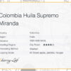Colombia Huila Supremo Miranda 5 7