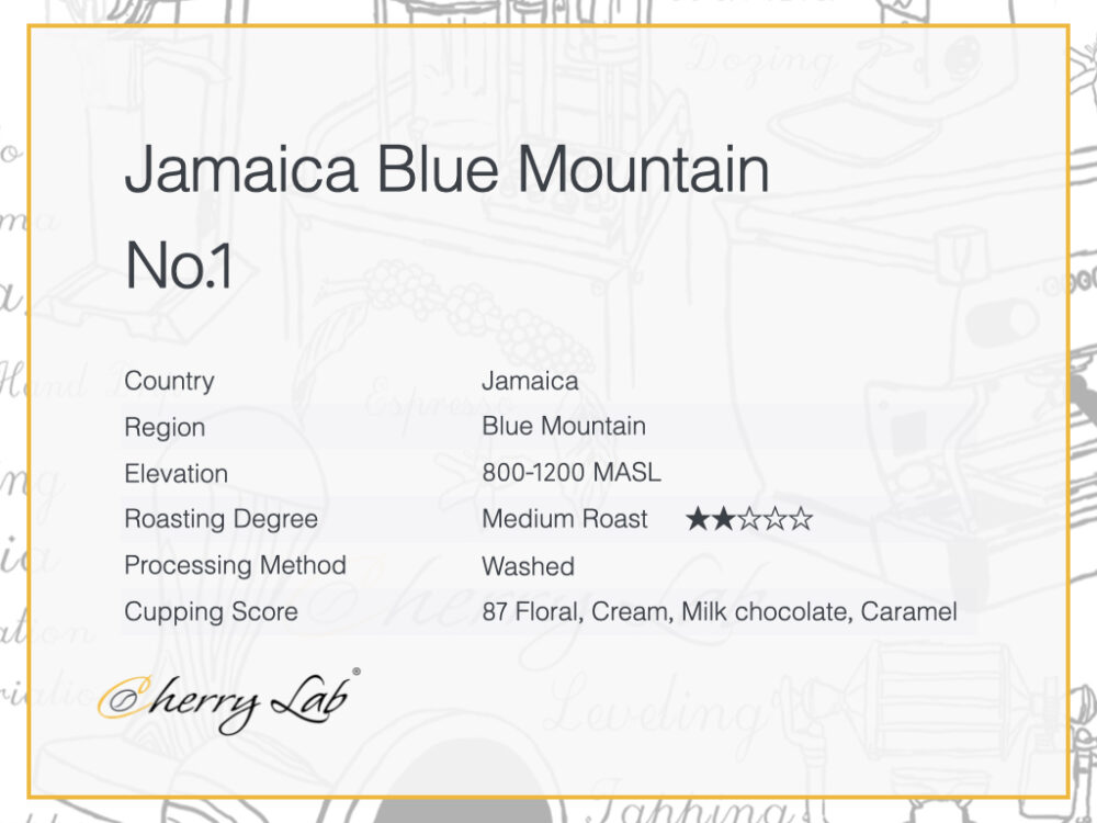 Jamaica Blue Mountain No.1 2 4