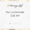 Peru La Chirimolla COE #19 4 7