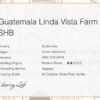 Guatemala Linda Vista Farm SHB 5 7